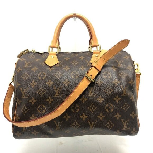 LOUIS VUITTON SpeedyBandouliere30 2WAY bag Shoulder bag Crossbody bag - Picture 1 of 16